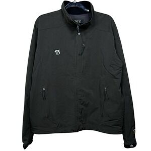 Mountain Hardwear Softshell Jacket Mens XL Dark Olive Green Full Zip Tactical